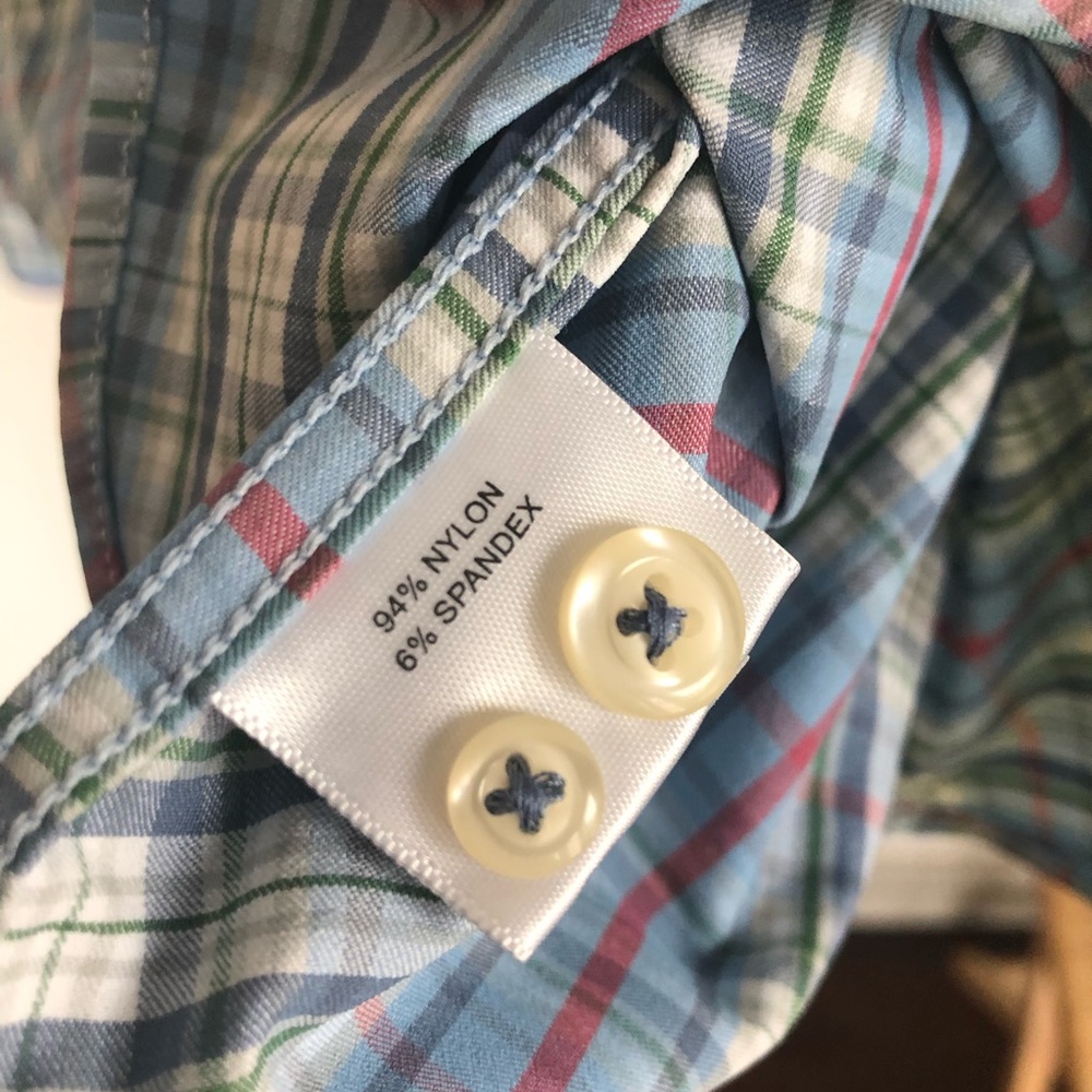 Peter Millar Stretch Plaided Button Down Ls Shirt - image 6